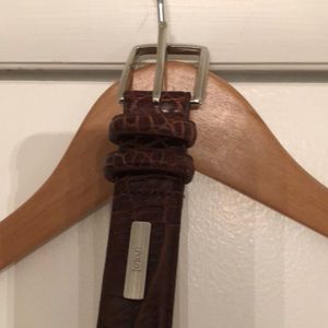 Polo Ralph Lauren’s faux croc belt